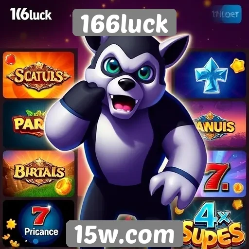 Comparação de jogos disponíveis no 166luck